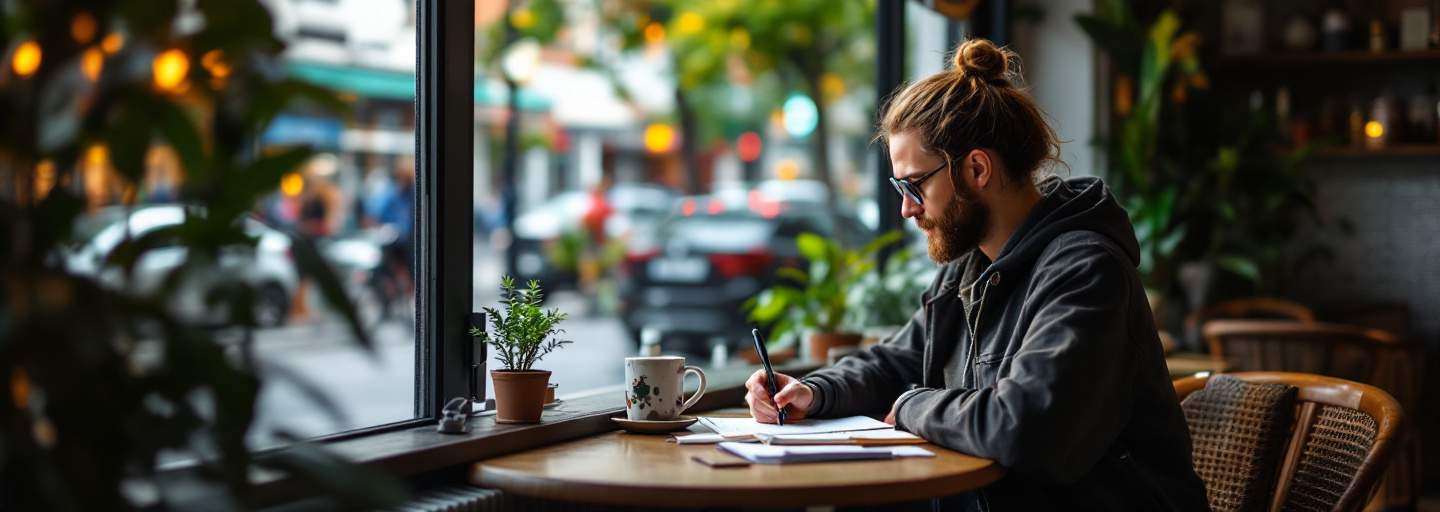 Local business owner blogging