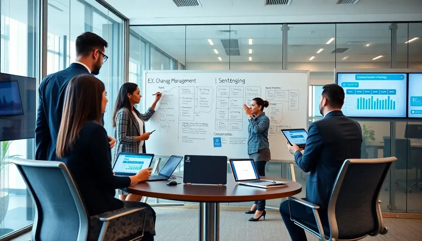 Change Management blog topic ideas banner