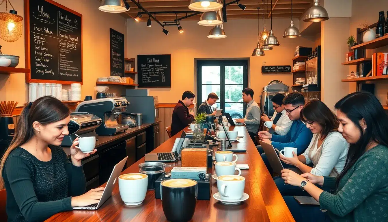 Coffee Shop blog topic ideas banner
