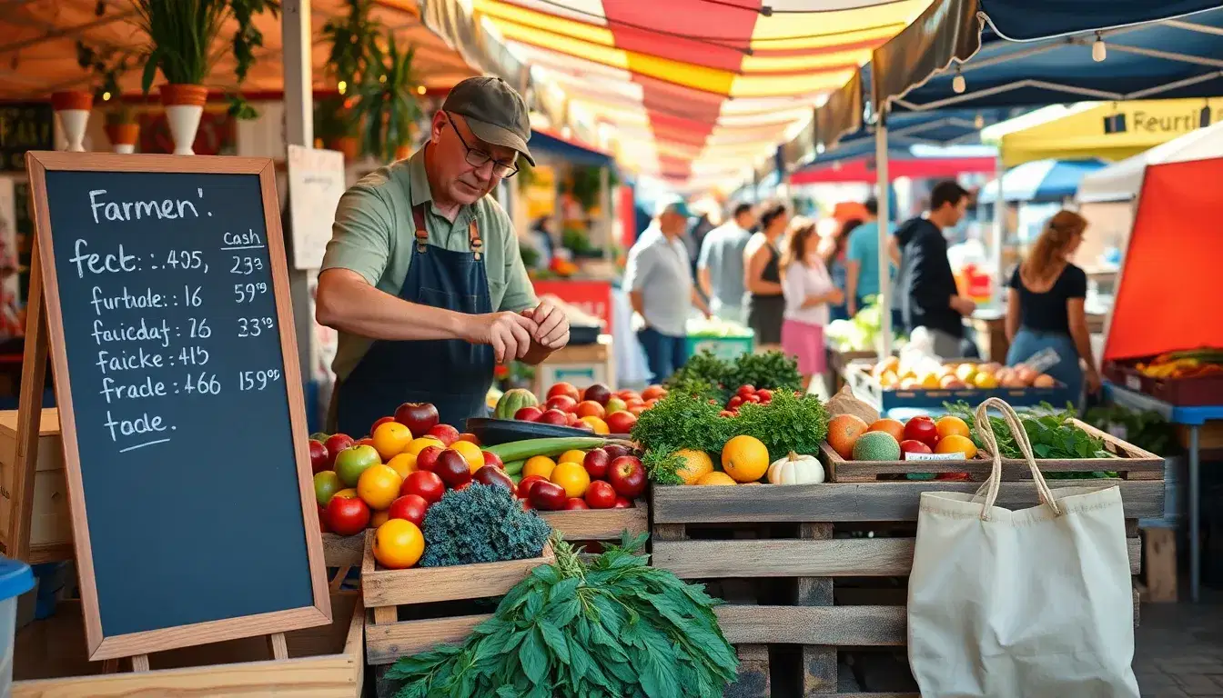 Farmers’ Market Vendor blog topic ideas banner