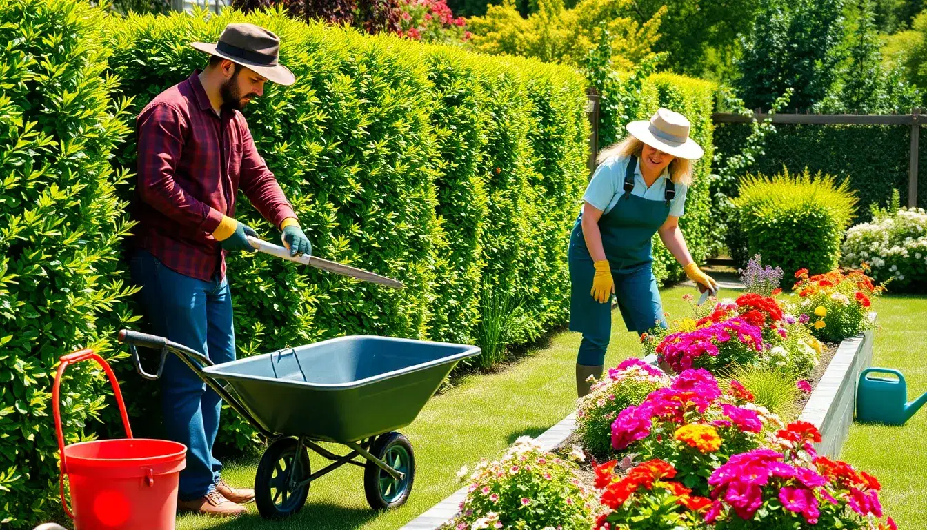 Gardening Services blog topic ideas banner