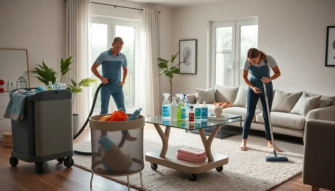 Home Cleaning Services blog topic ideas banner