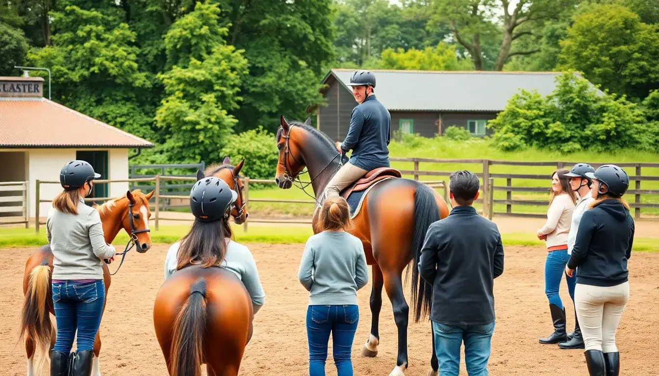 Horse Riding School blog topic ideas banner