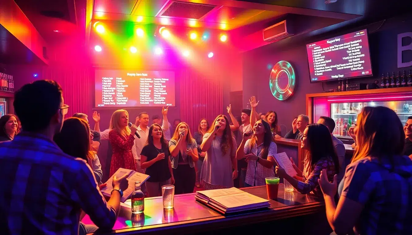 Karaoke Bar blog topic ideas banner