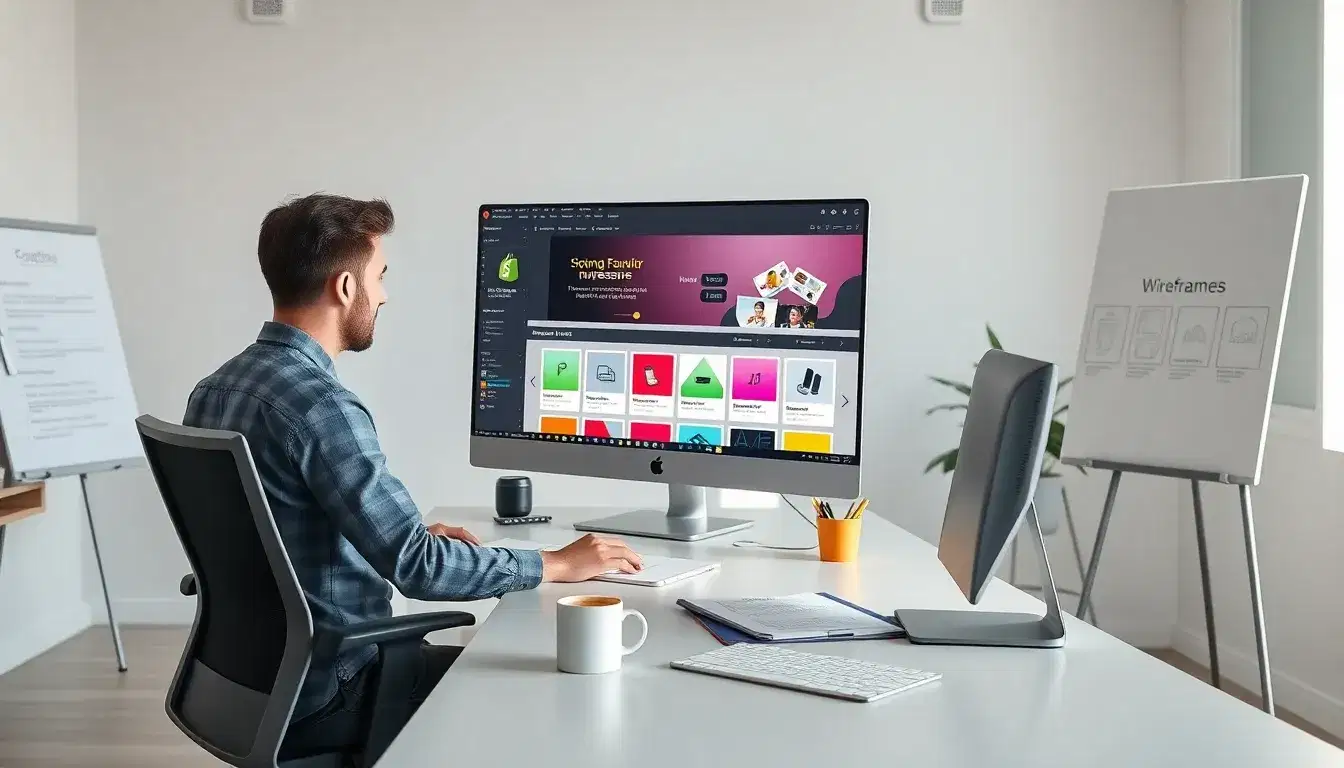 Shopify Theme Optimization blog topic ideas banner