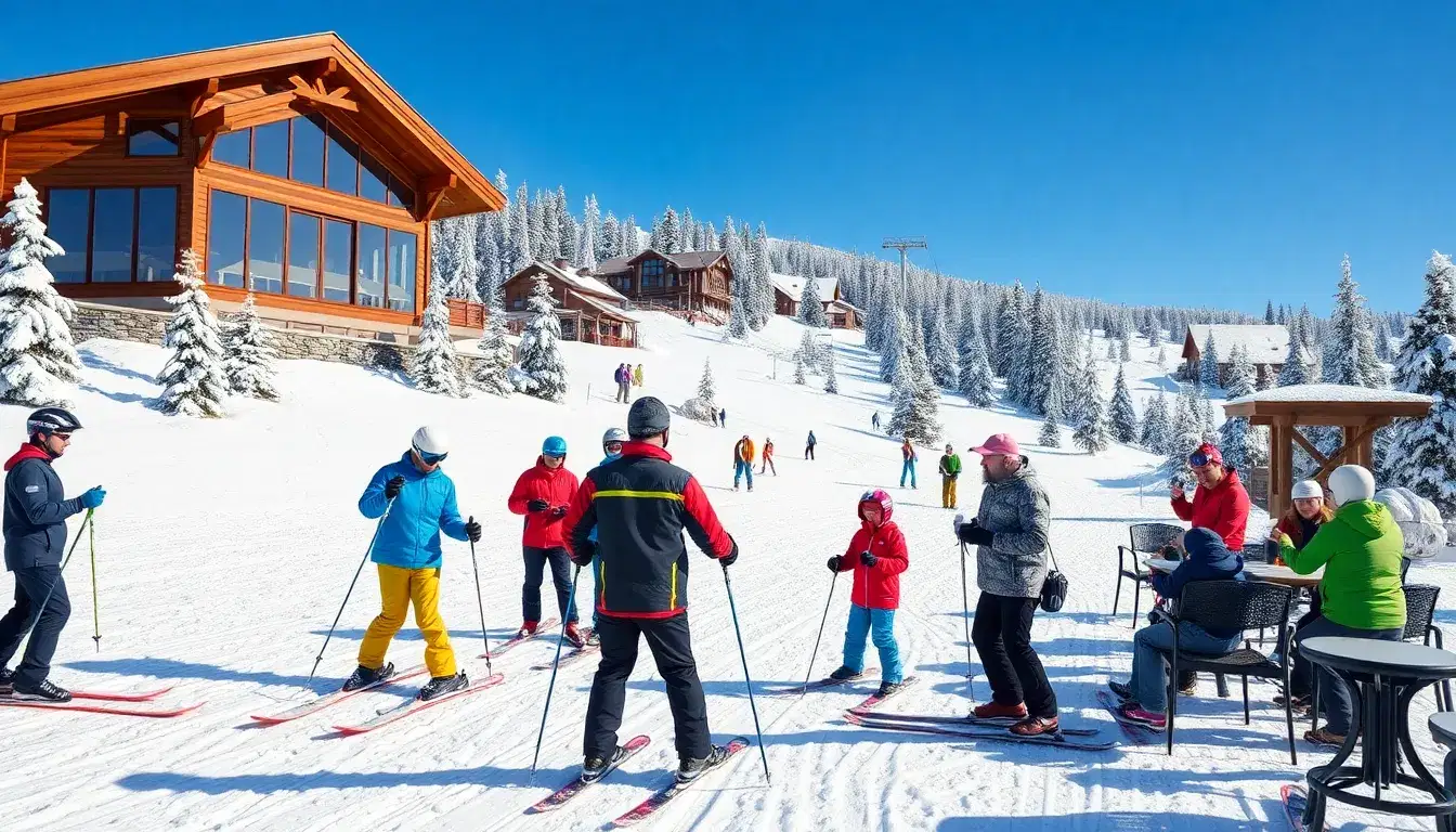 Ski Resort blog topic ideas banner