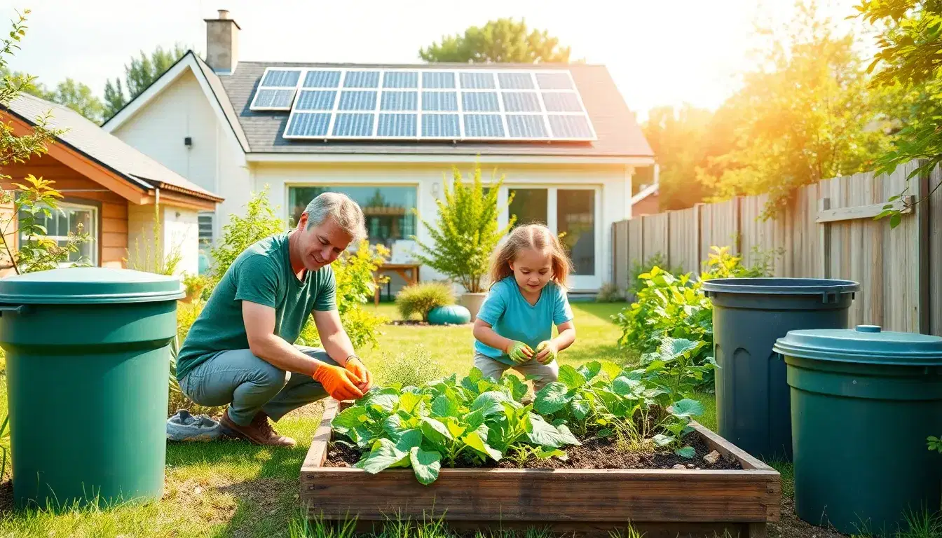Sustainable Living blog topic ideas banner