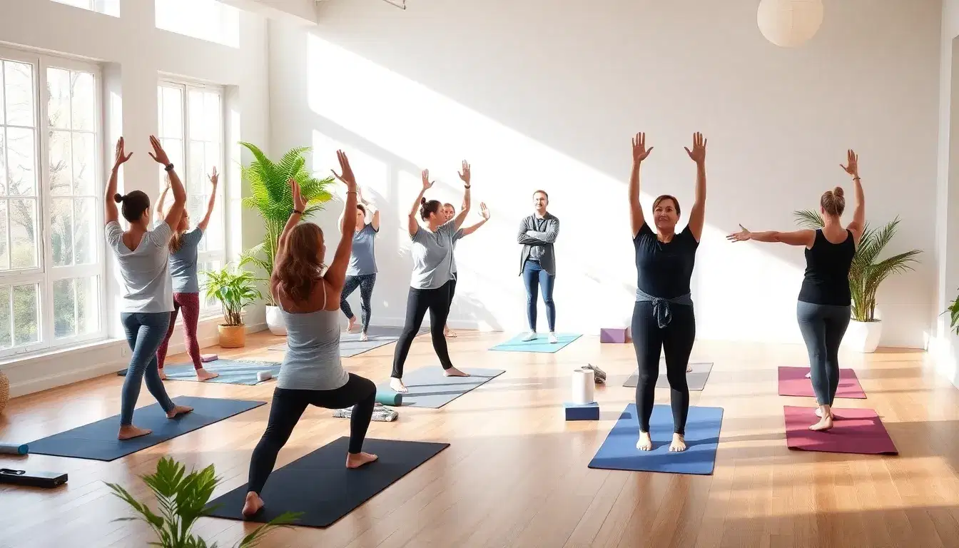 Yoga Class blog topic ideas banner