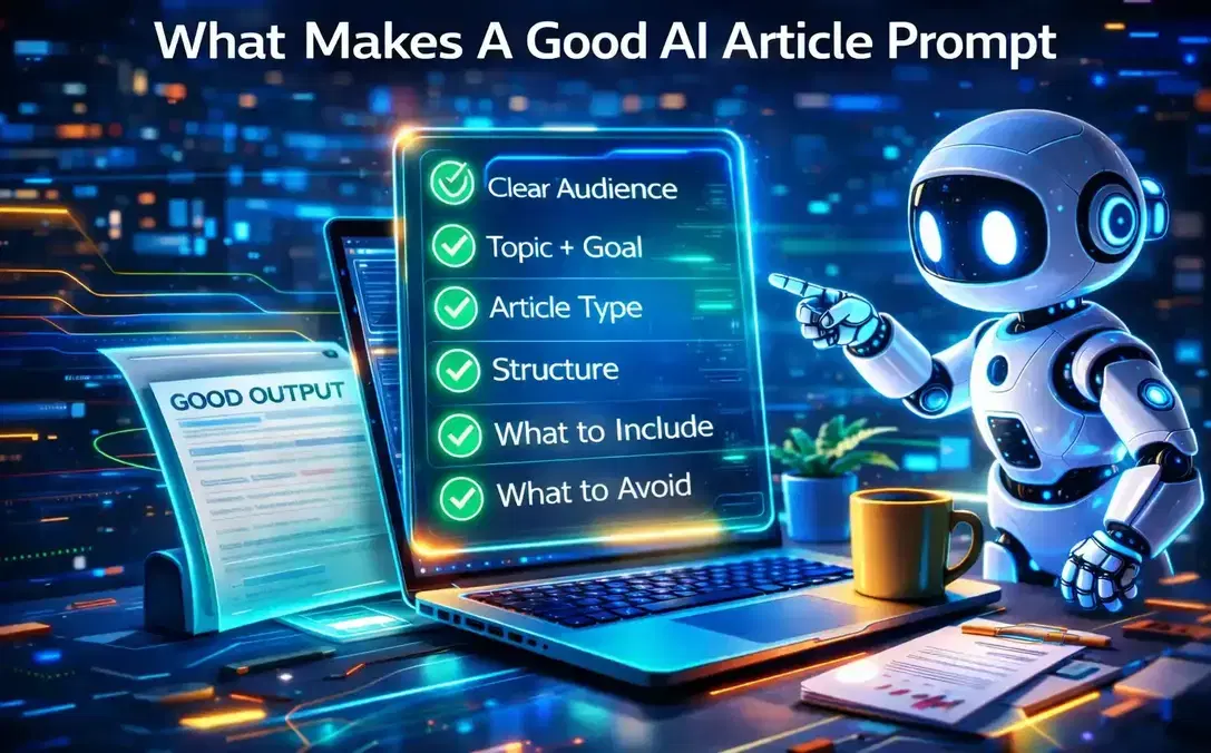 What Is A Good AI Article Writer Prompt? preview