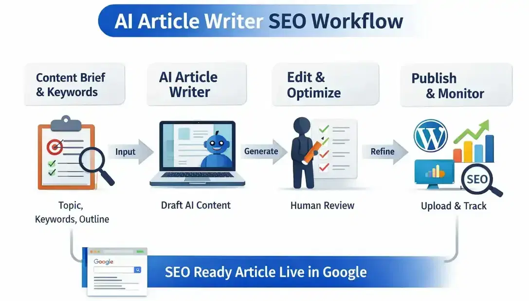 AI Article Writer SEO Guide: Can AI Content Rank in Google? preview