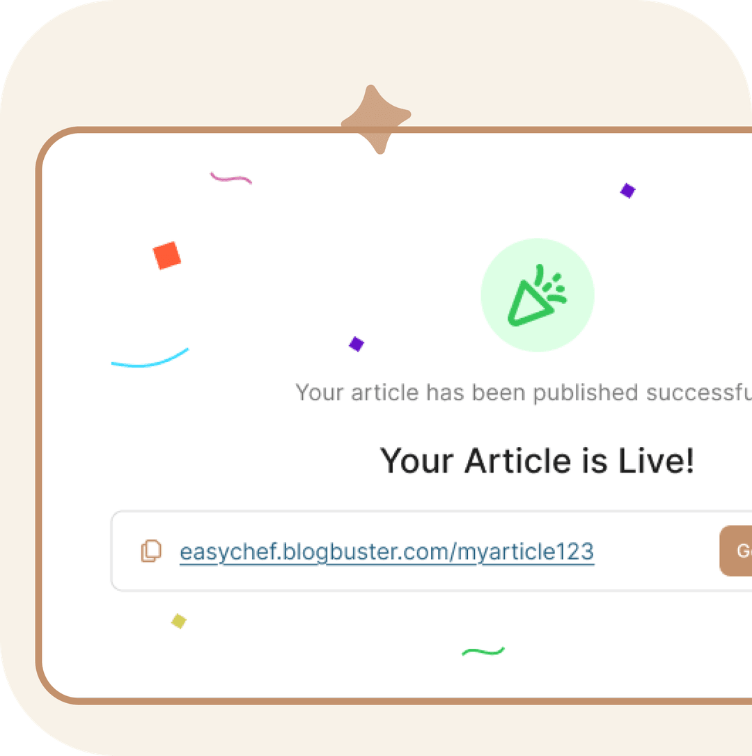 Start writing