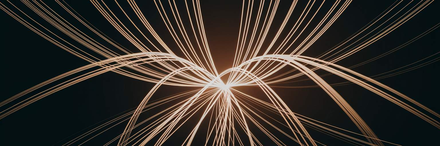 Abstract pathways converging keyword research