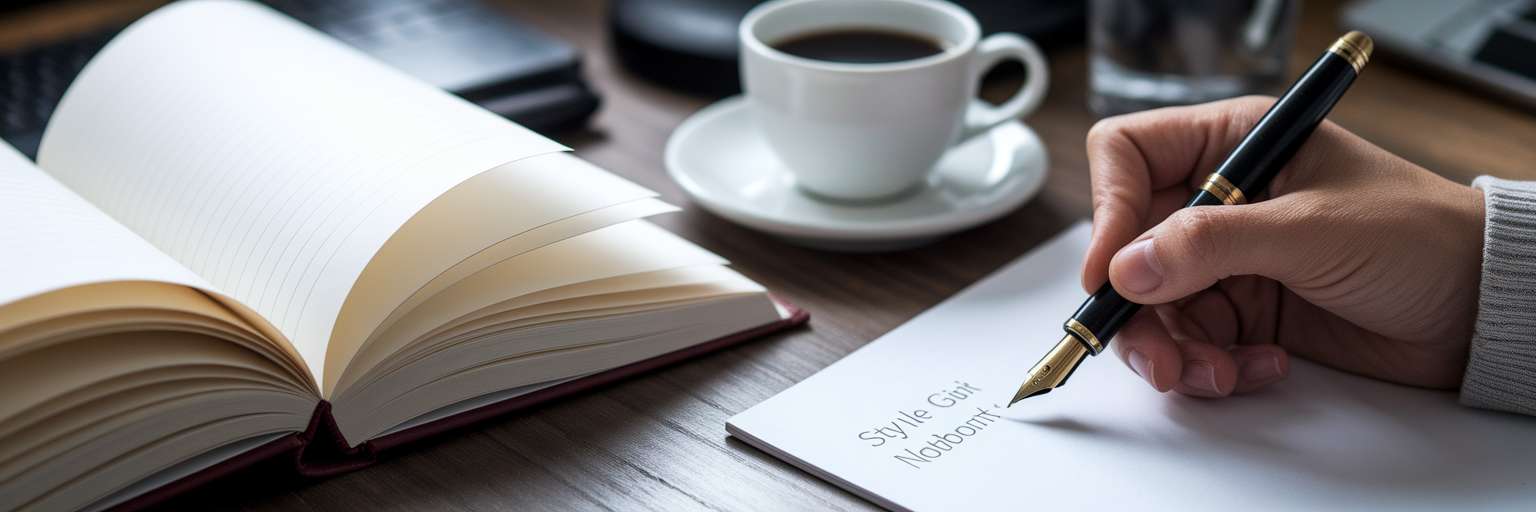 Writer's desk brand voice guidelines